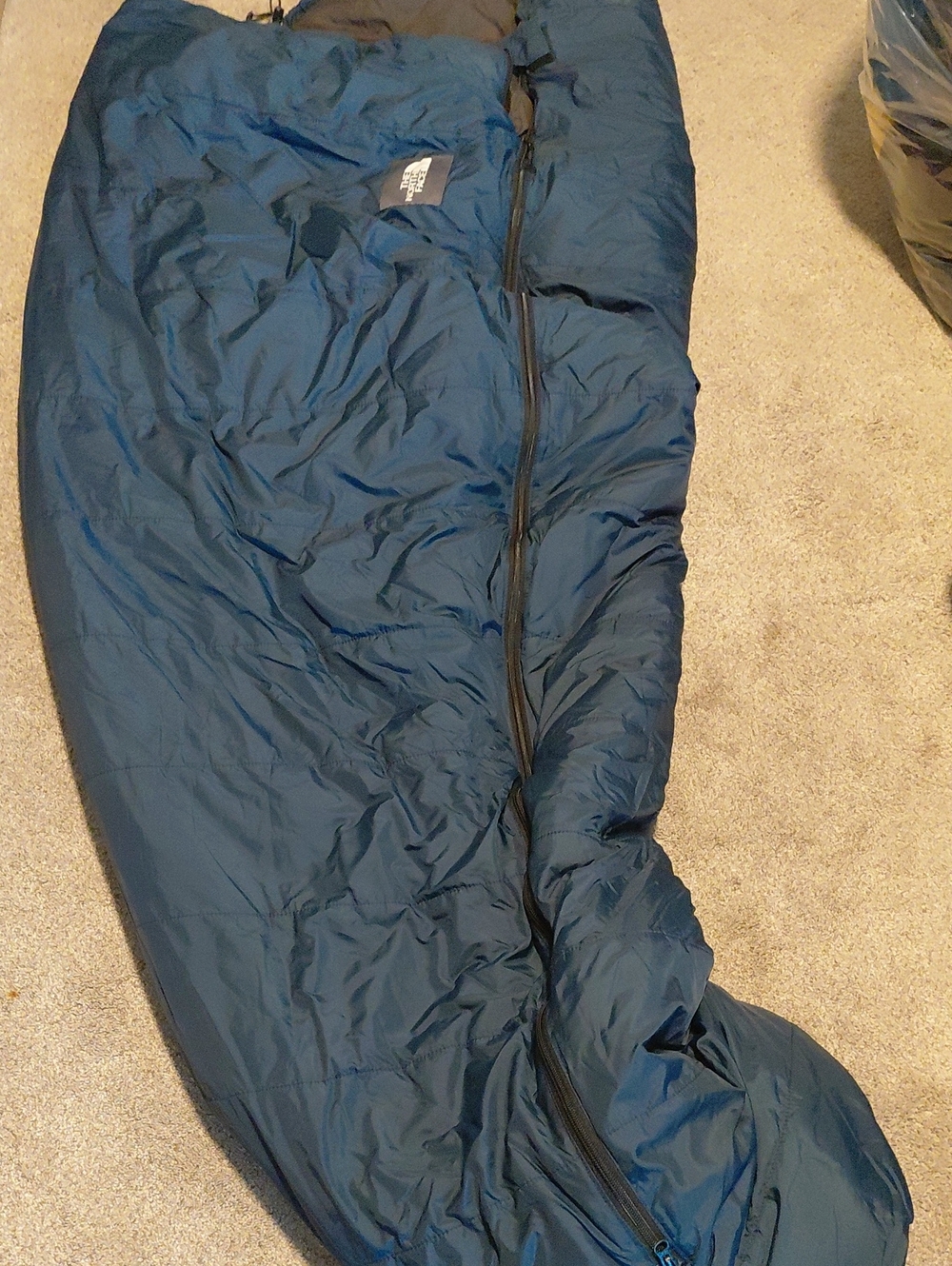 The North Face Navy Blue High End  Sleeping Bag